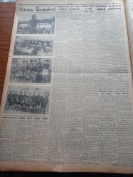 Cumhuriyet Gazetesi - 27 Kasım 1952 - Malatya'da Bir İrtica Şebekesi Yakalandı - Ahmet Emin Yalman'a Yapılan Suikast Mürtecilerle Komünistlerin Ortak Tertibi - Büyük Doğu Cemiyeti - Malatyalı İbrahim Galib Akçadağ - Cumhurbaşkanımız Celal Bayar Bu Sabah Pire'ye Çıkıyor - Şerif Dursun Firara Kalktı - Yugoslav Macaristan'a Nota Verdi - Churchill'in Ankara Temasları Ve Dönüşte Verdiği Karar - Raman Ve Garzan Petrolleri - Türk Harfleri Kanununa Dair Reddedilen Bir Kanun Teklifi - İzmir'de Çocuk Tiyatrosu Kuruluyor - General Electric - Siemens Elektrik Motorları - Kanun Namına Filmi İpek Ve İnci Sinemasında - Fenerbahçe mi Galatasaray Mı - Bu Hafta Yapılacak Basketbol Maçları - 1000 Şaheser Yaratan Titian'ın Doğum Günlerinde - Gripin - Arı Bisküvileri - Hüseyin Üzmez Malatya Hadisesi - Necip Fazıl Kısakürek Deli Raporu Alma Derdinde - Movado Saatleri - AGA Radyo - Coleman Petrol Sobaları - Cora Alman Sobaları