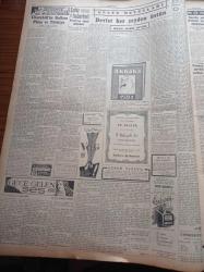 Cumhuriyet Gazetesi - 28 Kasım 1952 - Ahmet Emin Yalman'ı Vuran Hüseyin Üzmez'in İfşaatı - Şerif Dursun - Musa Çakıl - Atina Cumhurbaşkanı Celal Bayar'ı Büyük Tezahüratla Karşıladı - Cumhurbaşkanı Şehre Çiçek Yağmuru Ve Yaşa Sesleri Arasında Girdi - Türk Yunan Dostluğu - Devlet Her Şeyden Üstün - Churchill'in Balkan Planı Ve Türkiye - Akbaba - Vog Kadın Çorabı - Stalin'in Oğlu Kaza Geçirdi Ve Kolu Kesildi - Kore'de Sulh İhtimali Zayıf Görülüyor - Kunuri Savaşı'nın Yıldönümü Kutlandı - Charlie Chaplin'in Son Filmi Limelight - Gripin - Güreş Federasyonu Heyeti İstifa Etti - Bu Hafta Yapılacak Futbol Maçları - Çapamarka - Ericsson Radyoları - Resimli Cumhurbaşkanı Celal Bayar'ın Atina'da Karşılanışı