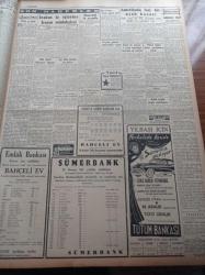 Cumhuriyet Gazetesi - 30 Kasım 1952 - Atina'da Yapılan Mühim Temaslar - Cumhurbaşkanı Celal Bayar - Yunan Kralı Majeste Paul - Ahmet Emin Yalman'a Suikast İle İlgili Malatya'da Tevkifler Devam Etti - NATO'nun Savunma Konseyi Toplanıyor - Kuzey Kore Şiddetle Bombalandı - Mühim Maç Galatasaray Fenerbahçe - Maçın Biletleri Karaborsada 90 Liraya Satılıyordu - Mareşal Papagos Atatürkten Bahsediyor - Sümerbank - Nasıl Koca Bulunur - Churchill 78 Yaşında - Irak'ın İç İşlerine İran'ın Müdahalesi - Stalin - Vali Fahrettin Kerim Gökay'ın Ankara'daki Beyanatı - Hamiyet Yüceses Her Akşam Taksim Kristal'de - Coleman Petrol Sobaları - Elna Dikiş Makinaları - Radyolin Diş Macunu - Gripin - Nacar Satakeri