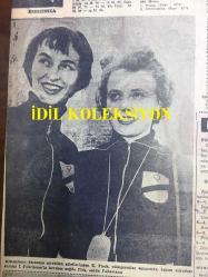 GÜNLÜK SPOR GAZETESİ - 30 KASIM 1957 - VLADIMIR KUTS, BOB GUTOWSKI, ATHEA GIBSON, MUSTAFA DAĞISTANLI - MİLLİ NAMZETLER - İSFENDİYAR AÇIKSÖZ VE RECEP ADANIR NE DEDİLER? - FENERBAHÇE, BEYKOZ MAÇI - HASAN POLAT İSTİFA ETTİ - 1957 KADINLARARASI AVRUPA ATLETİZMİ - 1 MİLİN HİKAYESİ - CAROL DAY - NAZİF OTURGAN - SİLAHLI KUVVETLER GÜREŞ ŞAMPİYONASI - ANKARA AT YARIŞLARI - DOLMUŞ - FAY TEMİZLEYİCİ REKLAMI, NECİP AKAR