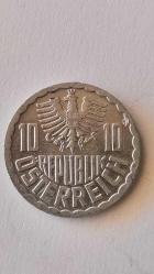 AVUSTURYA 1982 10 GROSCHEN