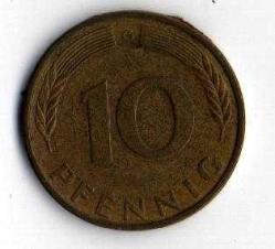 Almanya 10 Pfennig 1978-G (Mp1533)