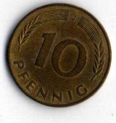 Almanya 10 Pfennig 1978-J (Mp1535)