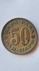 YUGOSLAVYA 1965 50 PARA