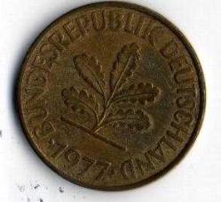 Almanya 10 Pfennig 1977-G (Mp1536)