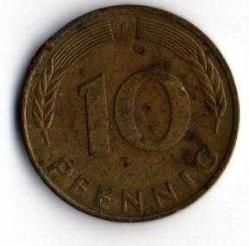 Almanya 10 Pfennig 1978-F (Mp1537)