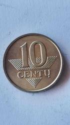 LİTVANYA 2009  10 CENTU