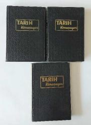 TARİH KONUŞUYOR Aylık Tarih Mecmuası, Ağustos 1965 - Ocak 1966, Cilt: 4, 5, 6, Sayı: 19 - 36 [18 ADET, 3 CİLT]