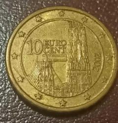 Avusturya 2002 10 Euro cent