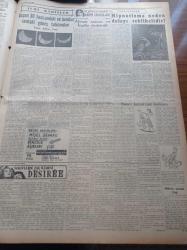 Cumhuriyet Gazetesi - 10 Temmuz 1954 - İthalat Ve İhracat İçin Verilen Yeni Kararlar - Arab Memleketlerine Karşı Yeni Türk Siyaseti - Cumhurreisi Celal Bayar Dün İkinci Elmalı Bendinde İnşaatı Tetkik Ederken - Kore'de Türk Tugayına Teslim Edilecek Siviller - Atom Enstitüsü Çalışmaları - Sapanca Ve Çekmece Göllerinden İstanbul'a Su Nakli Düşünülüyor - 1958'de Telefon Abonesi Sayısı 111. 000 e Çıkacak - Türkiye Milli Talebe Federasyonu Kuruluşunu Kutladı - İzmir Devlet Tiyatrosu - Avusturya Milli Futbol Takımı Masörü Bahsi Ve Saçlarını Kaybetti - Gripin - Kadıköy Kupası Basketbol Maçları - Bu Günün En Meşhur Kadın Casusları Yazı Dizisi - Hipnotizma Neden Dolayı Tehlikelidir - Resimli Romanımız Ecel Gemisi - Doğubank - Solo Fabrikalarının Çekoslovak Menşeli Meşhur Kibritleri - Hamiyet Yüceses Konseri - Heid Fabrikasının Kalbur Makinaları - Mobilgas - Perihan Altındağ Sözeri - Sabite Tur Gülerman