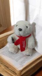 Antika - coca cola peluş ayıcık 15 cm boyunda - kitantik - kitaLog