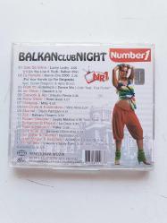BALKAN CLUP NİGHT NUMBER 1        MÜZİK CD ORİJİNAL MÜZİK CD ( CD 10559