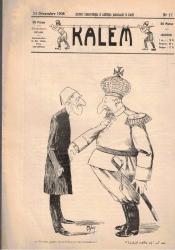 KALEM MİZAH DERGİSİ NUMARA 17 12 KANUNUEVVEL 1324 / NO 17 24 DECEMBRE 1908