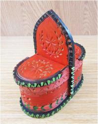 ViNTaGe EL İŞÇİLİĞİ AhŞaP KAHVE-ŞEKER KuTuSu....