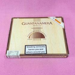 GUANTANAMERA 10 CRISTALES HABANA CUBA AHŞAP PURO KUTUSU , 10 ADET KRİSTAL CAM TÜPLERİYLE BERABER