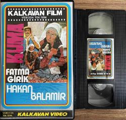 KUMA- FATMA GİRİK HAKAN BALAMİR VHS FİLM