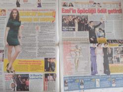 Habertürk Günlük Magazin Gazetesi - 26 Nisan 2010 - İşte Yılın Öpüşmesi - Ece Sükan - Benny Bitirdi - Hande Ataizi İstinye Park'ta İz Bıraktı - Gay Kadın Beni Kıskandı - Müjde Ar - Aysun Kayacı - Ali Poyrazoğlu - Ahu Türkpençe - Fahrettin Aslan - Mehmet Aslan - Şahan Gökbakar - Merve Sevi - Çocuklardan 1000 Renk Sergi - Ayşe Boyner - Elif Boyner - Ayşegül Dinçkök - Sinan Öncel - Halil Bezmen - Rengin Suar - Ebru Gündeş - Özge Ulusoy - Seda Sayan - İbrahim Tatlıses - Rojda Demirer - Arzum Onan - Sedef Avcı - Burçin Terzioğlu - Cansu Dere - EZEL'e Bahar Freni - Hülya Avşar - Cem Keçe - Radikal Değişimler Kapıda - Bugünkü Dersimiz Sağlıklı Beslenme - Taylan Kümeli - Hayat Bilgisi - Yemek Kolu - Nicole Richie - Halle Berry - Jennifer Garner - David Beckham - Snoop Dogg - Miranda Kerr - Lady Gaga - Demi Moore - Ashton Kutcher fotoğraf ve haberi - Tam Takım Gazete
