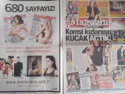 Habertürk Günlük Magazin Gazetesi - 30 Mayıs 2010 - Marie Claire - Bisikletli Bebek Şebo - Güzelse Aldatılır - Şebnem Bozoklu - Helin Avşar - Fatih Ürek - Tuba Ünsal - Murat Pilevneli - Tuğba Coşkun - Yusuf Güney - Dominika Grenio - Ece Sükan - Beren Saat - Mert Fırat - Raşhan Güklan - Türkiye Bir Hayaleti ile Helalleşti - Nilüfer - Sema Göğebakan - Demet Kutluay - Esra Erol - Özlem Yıldız - Doğuş - Ebru Polat - Berrak Tüzünataç - Bekir Aksoy - Mehmet Güler - Abiye İzdivaç Programında - Gece Hayatım Bitti Artık Daha Mutluyum - Lara Bayer - İbrahim Tatlıses - Taylan Kümeli - Yüksek Tansiyon Bebeklerde de Görülebilir - Çanta Deyip Geçmeyin! - Moda Günlüğü - Hande Kazanova - Miranda Kerr - Naomi Watts - Tom Brady - Gisele Bündchen fotoğraf ve haberi - Tam Takım Gazete