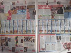 Habertürk Günlük Magazin Gazetesi - 16 Nisan 2010 - Alessandra Ambrosio - Tarkan - Acun Ilıcalı - Hande Ataizi - Sevda Demirel - Tolga Karel - Derya Baykal - Berna Laçin - Serdar Erener - Sertab Erener - Nil Karaibrahimgil - İguana Eti Beyaz mı Olur, Kırmızı mı? - Rahşan Gülşan - Nilay Örnek - Altın Çınar'lar Sahiplerini Buldu - Ajda Pekkan - Özcan Deniz - İbrahim Adnan Saraçoğlu - Büyük Boy Yarışma - Muzaffer Bey'i Güllü mü Vurdu? - Denizden Geldiler - Bu Partide Eğlenirken Yağ Yakılıyor - Sophie Cafe Açıldı - Big Gang Sahnede - Değişik Bir Model - Stresten Limon Kabuğuyla Banyo Yaparak Kurtulun - Victoria Beckham - Şeytan Aldı Kaydetti - Mert Alaş - Rooney'lerin Saray Yavrusu - Robert Pattinson - Kurt Cobain - Wayne Rooney - Mary Kate - Ashley Olsen fotoğraf ve haberi - Tam Takım Gazete