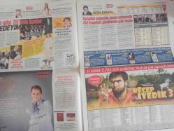 Habertürk Günlük Magazin Gazetesi - 8 Mart 2010 - Hannah Montana - 45 Dakikada Mükemmel Göğüsler - Rol İcabı Aşıklar - Şahan Gökbakar - Okan Bayülgen - Gürgen Öz - Cemal Hünal - Engin Altan Düzyatan - Sinan Çetin - Serdar Erener - Teoman - Petek Dinçöz - Can Tanrıyar - Yeşim Salkım - İbrahim Tatlıses - Sosyetenin Taze Golfçüleri - Düğün Davetini Evde Verdiler - Rahşan Gülşan - Dertler Derya Olmuş, Precious da Bir Sandal! - Nilay Örnek - Mehmer Güler - Kanallar Arasında Sezon Ortasında Dizi Transferi Şimdilerde Çok Moda - Gülben ve Hülya Karşı Karşıya - Yiğit Bulut - Çok Sadık Bir Kadınım - Cenk Aşçıoğlu - Serden Güntekin - Meral Kaplan - Tuğba Altıntop - Muz Sesleri'ni Dinlemek - Ahu Giray - Hayalinizdeki Göğüslere 45 Dakika da Kavuşun - Geldi Gelecek Derken İşte Geliyor - Sarkmayı Önlemek İçin Sütyen Takın - Eski Aşıklar Bir Arada - Robert Pattinson - Alışverişte Yakalandı fotoğraf ve haberi - Tam Takım Gazete