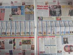 Habertürk Günlük Magazin Gazetesi - 8 Mart 2010 - Hannah Montana - 45 Dakikada Mükemmel Göğüsler - Rol İcabı Aşıklar - Şahan Gökbakar - Okan Bayülgen - Gürgen Öz - Cemal Hünal - Engin Altan Düzyatan - Sinan Çetin - Serdar Erener - Teoman - Petek Dinçöz - Can Tanrıyar - Yeşim Salkım - İbrahim Tatlıses - Sosyetenin Taze Golfçüleri - Düğün Davetini Evde Verdiler - Rahşan Gülşan - Dertler Derya Olmuş, Precious da Bir Sandal! - Nilay Örnek - Mehmer Güler - Kanallar Arasında Sezon Ortasında Dizi Transferi Şimdilerde Çok Moda - Gülben ve Hülya Karşı Karşıya - Yiğit Bulut - Çok Sadık Bir Kadınım - Cenk Aşçıoğlu - Serden Güntekin - Meral Kaplan - Tuğba Altıntop - Muz Sesleri'ni Dinlemek - Ahu Giray - Hayalinizdeki Göğüslere 45 Dakika da Kavuşun - Geldi Gelecek Derken İşte Geliyor - Sarkmayı Önlemek İçin Sütyen Takın - Eski Aşıklar Bir Arada - Robert Pattinson - Alışverişte Yakalandı fotoğraf ve haberi - Tam Takım Gazete