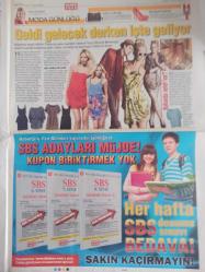 Habertürk Günlük Magazin Gazetesi - 8 Mart 2010 - Hannah Montana - 45 Dakikada Mükemmel Göğüsler - Rol İcabı Aşıklar - Şahan Gökbakar - Okan Bayülgen - Gürgen Öz - Cemal Hünal - Engin Altan Düzyatan - Sinan Çetin - Serdar Erener - Teoman - Petek Dinçöz - Can Tanrıyar - Yeşim Salkım - İbrahim Tatlıses - Sosyetenin Taze Golfçüleri - Düğün Davetini Evde Verdiler - Rahşan Gülşan - Dertler Derya Olmuş, Precious da Bir Sandal! - Nilay Örnek - Mehmer Güler - Kanallar Arasında Sezon Ortasında Dizi Transferi Şimdilerde Çok Moda - Gülben ve Hülya Karşı Karşıya - Yiğit Bulut - Çok Sadık Bir Kadınım - Cenk Aşçıoğlu - Serden Güntekin - Meral Kaplan - Tuğba Altıntop - Muz Sesleri'ni Dinlemek - Ahu Giray - Hayalinizdeki Göğüslere 45 Dakika da Kavuşun - Geldi Gelecek Derken İşte Geliyor - Sarkmayı Önlemek İçin Sütyen Takın - Eski Aşıklar Bir Arada - Robert Pattinson - Alışverişte Yakalandı fotoğraf ve haberi - Tam Takım Gazete