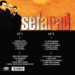 Sefarad  Plak Sefarad 2 LP  PLAK  SIFIR JELATİNLİ AMBALAJINDADIR YENİ 2024 Temmuz
