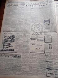 Cumhuriyet Gazetesi - 1 Ağustos 1954 - Kurultaydan Sonra CHP İçinde İç Mücadele Arttı - Devlet Vekili Doktor Mükerrem Sarol - Radyoların Çalışma Saatleri - Müslüman Olan Bir Ermeni Delikanlısı Gülhane Parkında Sünnet Edildi - İstanbul'da Kurulacak Manifaturacılar Sitesi - Milli Oyunlar Müsabakası Bütün Yurtta Büyük Alaka Topladı - Amerikan Hava Filosu Dün Geldi - Balkan Askeri İttifakı - Hasan Ali Yücel Köşe Yazısı - Kıbrıs'ta Türklerin Bugünkü Mitingi - Muhtar Seçimleri 7 Kasım'da Yapılacak - Abdülazizin Ölümü - Transfer Ayı Dün Nihayete Erdi - Safiye Ayla - Belkis Öziner - Film Yıldızı Ayfer Feray Puro Tuvalet Sabunları Kullanıyorum Diyor - Hamiyet Yüceses - Perihan Sözer - Münir Nurettin Selçuk- Lütfü Güneri Gecesi