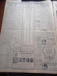 Cumhuriyet Gazetesi - 1 Ağustos 1954 - Kurultaydan Sonra CHP İçinde İç Mücadele Arttı - Devlet Vekili Doktor Mükerrem Sarol - Radyoların Çalışma Saatleri - Müslüman Olan Bir Ermeni Delikanlısı Gülhane Parkında Sünnet Edildi - İstanbul'da Kurulacak Manifaturacılar Sitesi - Milli Oyunlar Müsabakası Bütün Yurtta Büyük Alaka Topladı - Amerikan Hava Filosu Dün Geldi - Balkan Askeri İttifakı - Hasan Ali Yücel Köşe Yazısı - Kıbrıs'ta Türklerin Bugünkü Mitingi - Muhtar Seçimleri 7 Kasım'da Yapılacak - Abdülazizin Ölümü - Transfer Ayı Dün Nihayete Erdi - Safiye Ayla - Belkis Öziner - Film Yıldızı Ayfer Feray Puro Tuvalet Sabunları Kullanıyorum Diyor - Hamiyet Yüceses - Perihan Sözer - Münir Nurettin Selçuk- Lütfü Güneri Gecesi