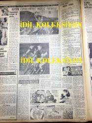 GÜNLÜK SPOR GAZETESİ - 2 ARALIK 1957 - 1957'NİN EN MUVAFFAK BEŞ TÜRK SPORCUSU - GARBIS ZAKARYAN BREZİLYA'DA MAĞLUP - MİLLİ NAMZETLER ANKARA'DA GENÇLERBİRLİĞİ'Nİ 7-2 YENDİ - İSTANBUL'DA MAÇSIZ PAZAR - MİTHATPAŞA STADI - CAROL DAY - 1 MİLİN HİKAYESİ - İNGİLİZ FUTBOLU - MUSTAFA DAĞISTANLI, NAZİF OTURGAN - ANKARA AT YARIŞLARI - GOLF REKLAMI - SELAHATTİN TORKAL - FAY TEMİZLEYİCİ REKLAMI, NECİP AKAR - OPON REKLAMI - AMATÖR KÜMELER - KRİSTAL DROPS