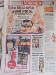Habertürk Günlük Magazin Gazetesi - 27 Mayıs 2010 - Matteo Ferrari - Rıdvan Dilmen - Nilay Yılmaz - Eğitimi Değil Kariyeri Seçti - Hannah Montana - Şahika Koldemir - Emre Kınay - Duru Kınay - Manga - Hande Yener - Sinan Çetin - Ali Poyrazoğlu - Rahşan Gülşan - Beyazıt Öztürk - Tanem Sivar - Mustafa Sandal - Emina Sandal - Lara Surol - Esra Akaya - Bir Sihir Yaptı Herkesi Topladı - Hande Kazanova - Polat, Ebru'yu Bulabilecek mi? - Çocuğun Mesuliyeti Zor İkinciyi Düşünmüyoruz - Unutmak İçin Dans Etmek Zamanıdır - Ece Saruhan - Albümün İlk Konseri - Güneş Sonrasında Cildinizi Portakalla Nemlendirin - Trendy Erkekler Geliyor - Kolay Giyilebilir Moda - Uyku Biraz Uyku Sihirli İksir bu! - Oben Budak - Paris Hilton - Kim Kardashian - Jessica Simpson fotoğraf ve haberi - Tam Takım Gazete