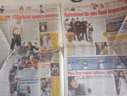 Habertürk Günlük Magazin Gazetesi - 25 Mayıs 2010 - Engin Altan Düzyatan - Emanete Binecek Kadar Düşmedim - Demet Akalın - Nehir Erdoğan - Deniz Akkaya- Efe Önbilgin - Best Model Olmak İçin Son Şans - Eda Sadalı - Tuğçe Sarıkaya - Tuğba Altıntoğ - Rafet El Roman - Halit Ergenç - Alacaklıları Onu Arıyor - Sahir Erozan - Arielle Dombasle - Rahsan Gülşan - Ahmet Zorlu Bundan Korkar Mıymış? - Rafet el Roman - Kemal Sunal - Ata Demirer - Bade İşçil - 120 Kiloluk Oyuncu Aranıyor - Berna Ötürk - Eurovision'da Yarı Final Heyecanı - Kerem Atabeyoğlu - Sertaç Akkaya - Yıldız Asyalı - Pala Dayı Maket Tutkunu Çıktı - Savaş Baldar Yol Ayrımında - Kapalı Çarşı Sezonu Kapatıyor - Oyunculuğu Ünlü Koçtan Öğrenecek - Kuruçeşme'den Boğaz'a Yıldız Akacak - Hande Sarman - Serdar Ortaç - Rihanna - Bebek Sahibi Olma Arzunuzu Kaygılar Gölgelemesin - Esra Üstünkaya-  Galatamoda Festivali Başlıyor! - 10 Parmağında 10 Marifet - Jennifer Lopez - Oben Budak - Gözlük Şov fotoğraf ve haberi - Tam Takım Gazete