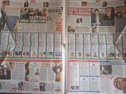 Habertürk Günlük Magazin Gazetesi - 25 Mayıs 2010 - Engin Altan Düzyatan - Emanete Binecek Kadar Düşmedim - Demet Akalın - Nehir Erdoğan - Deniz Akkaya- Efe Önbilgin - Best Model Olmak İçin Son Şans - Eda Sadalı - Tuğçe Sarıkaya - Tuğba Altıntoğ - Rafet El Roman - Halit Ergenç - Alacaklıları Onu Arıyor - Sahir Erozan - Arielle Dombasle - Rahsan Gülşan - Ahmet Zorlu Bundan Korkar Mıymış? - Rafet el Roman - Kemal Sunal - Ata Demirer - Bade İşçil - 120 Kiloluk Oyuncu Aranıyor - Berna Ötürk - Eurovision'da Yarı Final Heyecanı - Kerem Atabeyoğlu - Sertaç Akkaya - Yıldız Asyalı - Pala Dayı Maket Tutkunu Çıktı - Savaş Baldar Yol Ayrımında - Kapalı Çarşı Sezonu Kapatıyor - Oyunculuğu Ünlü Koçtan Öğrenecek - Kuruçeşme'den Boğaz'a Yıldız Akacak - Hande Sarman - Serdar Ortaç - Rihanna - Bebek Sahibi Olma Arzunuzu Kaygılar Gölgelemesin - Esra Üstünkaya-  Galatamoda Festivali Başlıyor! - 10 Parmağında 10 Marifet - Jennifer Lopez - Oben Budak - Gözlük Şov fotoğraf ve haberi - Tam Takım Gazete