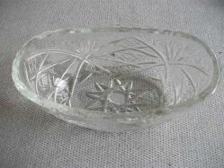 KRİSTAL CAM  GONDOL ŞEKERLİK - 11,5X21 CM - Kırık,çatlak ve atığı yoktur