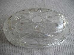 KRİSTAL CAM  GONDOL ŞEKERLİK - 11,5X21 CM - Kırık,çatlak ve atığı yoktur