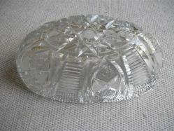 KRİSTAL CAM  GONDOL ŞEKERLİK - 11X20 CM - Kırık,çatlak ve atığı yoktur