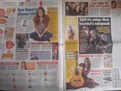 Habertürk Günlük Magazin Gazetesi - 18 Mayıs 2010 - Esra Çoruh - Süreyya Yalçın - Beyazıt Öztürk - Özlem Burnaz - Selin Denizli - Mustafa Sandal - Ece Vahapoğlu - Serdar ORtaç - Ajda Pekkan - Emre Berkin - Eskişehir'e 55 Yaş Turu - Balayı Maldivler'de - Alex de Souza - Rahşan Gülşan - Fikir Babasından Satılık Senaryolar - Ali Taran - Özge Ulusoy - Türkan Şoray - Serdar Ortaç - Şarkılarım Çok Saçma Biliyorum - Ajda Pekkan - Okan Bayülgen - Beyazıt Öztürk - Demet Akalın - Asuman Krause - Tuğçe Sarıkaya - Kenan İmirzalıoğlu - Uçurumun Kenarında Aşk - Balçiçek Pamir - Ahmet Maranki - Eski Sevgilisine Geri Döndü - Yeni Değil 18 Yıllık Rock Grubu - Hande Şarman - 100 Hastadan 40'ında Yarasız Reflü Var - Vücut Şekline Uygun Bikini Alternatifleri - Salma Hayek  Meg Şehirden Doğaya Kaçtı - Oben Budak - Paris Hilton - David Beckham - Victoria Beckham fotoğraf ve haberi - Tam Takım Gazete