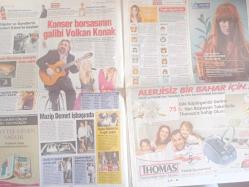 Habertürk Günlük Magazin Gazetesi - 15 Mayıs 2010 - Adriana Lima Out, Daniella Freitas İn - Tolga Egemen - Ebru Akel - Onur Şan - Seda Sayan - Levent Ülgen - Serdar ORtaç - Defne Samyeli - Eren Talu - Tuncay Şanlı - Caner Erkin - Gelinlik Provası New York'ta - Müstakbel Damat - Nazan Öncel - Rahşan Gülşan - Burcu Kara - Önce Umre Sonra New York - Kadir Kaymakçı - Taciz Yok, Laf Yemek Yok - Fransız Uzmana Büyük İlgi - Mine Kalpakçıoğlu - Konser Borsasının Galibi Volkan Konak - Demet Akalın - Önder Bekensir - Yıldızların Şifresi - Hande Kazanova - Evlilik Festivali Üzerine söyleşi - Ali ile Eylül Yakınlaşıyor - Esra Kazancıbaşı Öztekin - Karabuğday ile Tanışın Sağlıklı Beslenin - Hande Yener - Veda Filmi - Çılgın Bir Gece Filmi - İhaneti Hafiyelikle Durduramazsınız fotoğraf ve haberi - Tam Takım Gazete