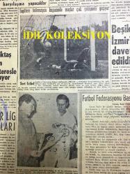 GÜNLÜK SPOR GAZETESİ - 10 ARALIK 1957 - Y. ZİYA ONİŞ'İN NAMZEDİ: O. APAK - KASIMPAŞA IRAK'A GİTTİ - HASAN POLAT İSTİFA ETTİ - MERKEZ HAKEM KOMİTESİ DÜN İSTİFA ETTİ - OSMAN ASAF KERMEN - İZMİR LİG MAÇLARI - BEŞİKTAŞ VESTEROS MAÇI - YUSUF ZİYA ÖNİŞ, METİN OKTAY, YILIN 5 SPORCUSU, LEFTER - HALİMİ GALİP - PROF. BASKETBOL TARİHİNİN UNUTULMAZ DEVLERİ, BOB COUSY - ALİ ULVİ TURAL - 1 MİLİN HİKAYESİ - İSTANBUL FERDİ BOKS ŞAMPİYONASI - ASIM KURT BASIN TOPLANTISI YAPTI - DÜNYANIN GELMİŞ GEÇMİŞ EN MEŞHUR FUTBOL YILDIZLARI - MUVAKKAR EKREM TALU - 1957 YILIN SPORCUSU - FAY TEMİZLEYİCİ REKLAMI, NECİP AKAR - BOKS BİRİNCİLİKLERİ