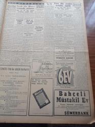 Cumhuriyet Gazetesi - 22 Ağustos 1954 - Kıbrıs Hakkında Türkiye'nin Sesi - Ürdün Meliki Yarın Sabaha İstanbul'a Geliyor - Liseler Tekrar 11 Sınıfa İndirildi - Ticaret Vekili Sıtkı Yırcalı'nın Tacirler Ve Sanayicilere Söyledikleri - İncirliada'da Yaşayan Kadın Robenson Ayşe Meral'in Hikayesi - Kore'deki Kuvvetimizi Azaltmayacağız - Rus Casusu Yatsıkof 30 Yıla Mahkum Oldu - Pravdanın Komünistleri Tenkidi - Hasan Ali Yücel Köşe Yazısı - Afyon İhracatı Arttı - Japonya'da İntihar Salgını - Nadir Nadi - Merinos Koyunlarına Rağbet Arttı - Devir Dergisi - Fenerbahçe Kendi Sahasında Hacettepe İle Karşılaşacak - Rumelikavağından Floryaya Yüzecek Olan Galatasaraylı Duygulu Andaç - Puro Tuvalet Sabunları - Konkurhipiklere Dün Ayazağa'da Başlandı - Büyükdere Beyaz Parkta Perihan Altındağ Sözeri Konseri - Pan American - Üstad Münir Nurettin Selçuk Küçük Çiftlik Parkında -  Hamiyet Yüceses - Sabite Tur Gülerman - İsmail Dümbüllü - Kontuar İsviçre Saatleri