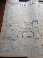 Cumhuriyet Gazetesi - 22 Ağustos 1954 - Kıbrıs Hakkında Türkiye'nin Sesi - Ürdün Meliki Yarın Sabaha İstanbul'a Geliyor - Liseler Tekrar 11 Sınıfa İndirildi - Ticaret Vekili Sıtkı Yırcalı'nın Tacirler Ve Sanayicilere Söyledikleri - İncirliada'da Yaşayan Kadın Robenson Ayşe Meral'in Hikayesi - Kore'deki Kuvvetimizi Azaltmayacağız - Rus Casusu Yatsıkof 30 Yıla Mahkum Oldu - Pravdanın Komünistleri Tenkidi - Hasan Ali Yücel Köşe Yazısı - Afyon İhracatı Arttı - Japonya'da İntihar Salgını - Nadir Nadi - Merinos Koyunlarına Rağbet Arttı - Devir Dergisi - Fenerbahçe Kendi Sahasında Hacettepe İle Karşılaşacak - Rumelikavağından Floryaya Yüzecek Olan Galatasaraylı Duygulu Andaç - Puro Tuvalet Sabunları - Konkurhipiklere Dün Ayazağa'da Başlandı - Büyükdere Beyaz Parkta Perihan Altındağ Sözeri Konseri - Pan American - Üstad Münir Nurettin Selçuk Küçük Çiftlik Parkında -  Hamiyet Yüceses - Sabite Tur Gülerman - İsmail Dümbüllü - Kontuar İsviçre Saatleri
