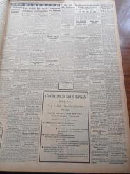 Cumhuriyet Gazetesi - 23 Ağustos 1954 - Kıbrıs Hakkında Yunan Hariciyesinin Görüşleri -  Çorumlular Dün İrticai İsnadlarını Reddettiler - Maarif Vekili Celal Yardımcı Amerika'ya Hareket Etti - Fenerbahçe Hacettepe'yi Yendi - Aybastı Nahiyesi Kül Oldu - Çorum Çimento Fabrikası - Brüksel Konferansı Bir Neticeye Varamadan Dağıldı - Bedri Rahmi Eyüboğlu Pazartesi Konuşmaları - Komünizmle Mücadele Cemiyetinin Kongresi Yapıldı -  Kraliçe Elizabeth Rahatsız - Dünkü Konkurhipikler Çok Heyecanlı Oldu - Yenikapıdaki Gazinoların Altında 300 Nüfuslu Mahalle -  Resimli Romanımız Yeşil Saksı - Berta Mutbak Margarini - Fosfatin Falyer Çocuk Maması - Vita- Güneş Gaz Ocakları - Good Year Lastikleri