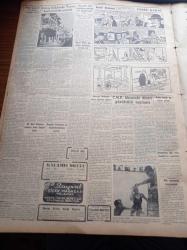 Cumhuriyet Gazetesi - 23 Ağustos 1954 - Kıbrıs Hakkında Yunan Hariciyesinin Görüşleri -  Çorumlular Dün İrticai İsnadlarını Reddettiler - Maarif Vekili Celal Yardımcı Amerika'ya Hareket Etti - Fenerbahçe Hacettepe'yi Yendi - Aybastı Nahiyesi Kül Oldu - Çorum Çimento Fabrikası - Brüksel Konferansı Bir Neticeye Varamadan Dağıldı - Bedri Rahmi Eyüboğlu Pazartesi Konuşmaları - Komünizmle Mücadele Cemiyetinin Kongresi Yapıldı -  Kraliçe Elizabeth Rahatsız - Dünkü Konkurhipikler Çok Heyecanlı Oldu - Yenikapıdaki Gazinoların Altında 300 Nüfuslu Mahalle -  Resimli Romanımız Yeşil Saksı - Berta Mutbak Margarini - Fosfatin Falyer Çocuk Maması - Vita- Güneş Gaz Ocakları - Good Year Lastikleri