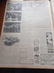 Cumhuriyet Gazetesi - 25 Ağustos 1954 - Kar Hadlerinde Tadiller Yapılacak - Brezilya Cumhur Reisi Vargas İntihar Etti - Gençliğin Kıbrıs'a Dair Kararları - Avrupa'dan 811 Kravat Getiren Samoel Sami Yakalandı - Yarın İş Bankasının 30. Kuruluş Yıldönümü - Mao Tse Tung Dün Attlee'yi Kabul etti - Kıbrıs Meselesi - Rusya'da Halkın Hayatı Ölü Ruhlar Yazı Dizisi - Komünist Çin Milletlerarası Federasyona Alındı - Arsenal'in Yeni Takım Kaptanı Joe Mercer - Dünkü Geçid Resminden İntibalar - Dünyanın Etrafında İki Büyük Yıldız Dolaşıyor - Gripin - Makine Kimya Endüstrisi Kurumunun Faaliyeti - Resimli Romanımız Yeşil Saksı - Günde 5 Liraya English Electric Buzdolabı - Denizden Sonra Sana Nebati Margarin - Ressam Cahit Matbaası - Ordu Yüksek Komuta Heyetinde Değişikler