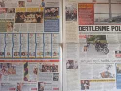 Habertürk Günlük Magazin Gazetesi - 2 Nisan 2010 - Nurgül Yeşilçay - Sam Worthington - Gemma Arterton - Cem Yılmaz - Melis Çubukçuoğlu - Müslüm Gürses - Tuğba Erbil 1 Milyon Dolarla Alışverişe Çıktı - Halil Ergün - Seyyal Taner - Nil Burak - Ata Demirer - Demet Akbağ - Pavyonu Kapattılar  selin Fadıllıoğlu - Rahşan Gülşan - Özlem Savaş - Halil Ergün - Müslüm Gürses - Nilay Örnek - Nurgül Yeşilçay - Binnur Kaya - Tayanç Ayaydın - Ozan Güven - Uğur Yücel - Gürer Aykal - Dertlenme Polis - hafriyata Uydu Takibi, Rüşvete Uydu - Muzaffer Bey Vuruluyor - Yiğit Bulut - Ünlüler Twitter'dan Bildiriyor - Salih Zeki Tekin - Hande Yener - Tırnakların Yiyenler İçin Badem Yağı Masajı - Suna Dumankaya - Tanrılar Öfkelenmiş Olmalı - Festivalde Gece Yarısı Eğlencesi - Ayakkabı Sevdası - John Malkovich - Megan Fox - Angelina Jolie - David Beckham fotoğraf ve haberi - Tam Takım Gazete