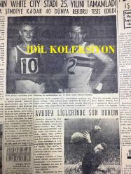 GÜNLÜK SPOR GAZETESİ - 12 ARALIK 1957 - BEŞİKTAŞ, VESTERAS'I İKİNCİ DEFA MAĞLUP ETTİ 3-1 - YILIN 5 SPORCUSU - KASIMPAŞA IRAK'TA 2-0 YENİLDİ - LEFTER - AVRUPA LİGLERİ - 1 MİLİN HİKAYESİ - CAROL DAY - ÇAMLICA, AMERİKAN KOLEJİNİ 2-0 YENDİ - GARNİZON TAKIMI SARIYER'İ 3-2 YENDİ - FAY TEMİZLEYİCİ REKLAMI, NECİP AKAR, OPON REKLAMI