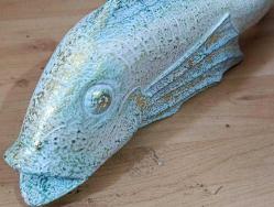 RF65----AHŞAP OYMA BÜYÜK BOY BALIK