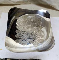 T9------GÜMÜŞ RENGİ KAPLAMA DUVAR TABAĞI