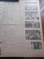 Vatan Gazetesi - 3 Haziran 1950 - Büyük Millet Meclisi'nde Münakaşalardan Sonra Adnan Menderes Kabinesi İtimad Reyi Aldı - Dışişleri Bakanı Fuat Köprülü Fransa Cumhurbaşkanı Auriol İle Görüştü - Rauf Orbay'ın 14 Ekim 1949'da Söylediği Mühim Sözleri Tekrar Ediyoruz - Gümrük Ve Tekel Bakanı Nuri Özsan'ın Portresi - Samet Ağaoğlu - Halide Edip Adıvar - Ali Fuat Cebesoy - Sinan Tekelioğlu - İsrail Takımı Hapoel Fenerbahçe Takımı İle Maç Yapmak Üzere Geldi - Teknik Üniversite Talebeleri Miting Yapacaklar - İstanbul Sergisini Başbakan Adnan Menderes Açacak - Türkiye'ye Yapılan Askeri Yardım - Keloğlan Balesi - İlk Türk Yolcu Vapuru Tarsus New York'ta - Kanuni Sultan Süleyman Yazı Dizisi - 6 Tövbekar Kızıl Alemi Anlatıyor - Lokman Hekim - Galatasaraylıların Pilavı - Volvo Kamyonları - Radyo İstanbul - Bulmaca - Çörçil Anlatıyor Kitabı Çıktı
