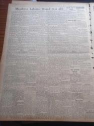 Vatan Gazetesi - 3 Haziran 1950 - Büyük Millet Meclisi'nde Münakaşalardan Sonra Adnan Menderes Kabinesi İtimad Reyi Aldı - Dışişleri Bakanı Fuat Köprülü Fransa Cumhurbaşkanı Auriol İle Görüştü - Rauf Orbay'ın 14 Ekim 1949'da Söylediği Mühim Sözleri Tekrar Ediyoruz - Gümrük Ve Tekel Bakanı Nuri Özsan'ın Portresi - Samet Ağaoğlu - Halide Edip Adıvar - Ali Fuat Cebesoy - Sinan Tekelioğlu - İsrail Takımı Hapoel Fenerbahçe Takımı İle Maç Yapmak Üzere Geldi - Teknik Üniversite Talebeleri Miting Yapacaklar - İstanbul Sergisini Başbakan Adnan Menderes Açacak - Türkiye'ye Yapılan Askeri Yardım - Keloğlan Balesi - İlk Türk Yolcu Vapuru Tarsus New York'ta - Kanuni Sultan Süleyman Yazı Dizisi - 6 Tövbekar Kızıl Alemi Anlatıyor - Lokman Hekim - Galatasaraylıların Pilavı - Volvo Kamyonları - Radyo İstanbul - Bulmaca - Çörçil Anlatıyor Kitabı Çıktı